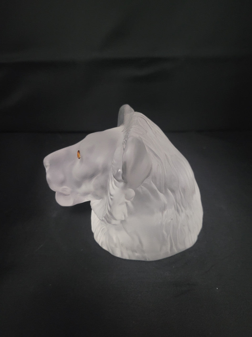 Saint-Louis France Lionhead Paperweight