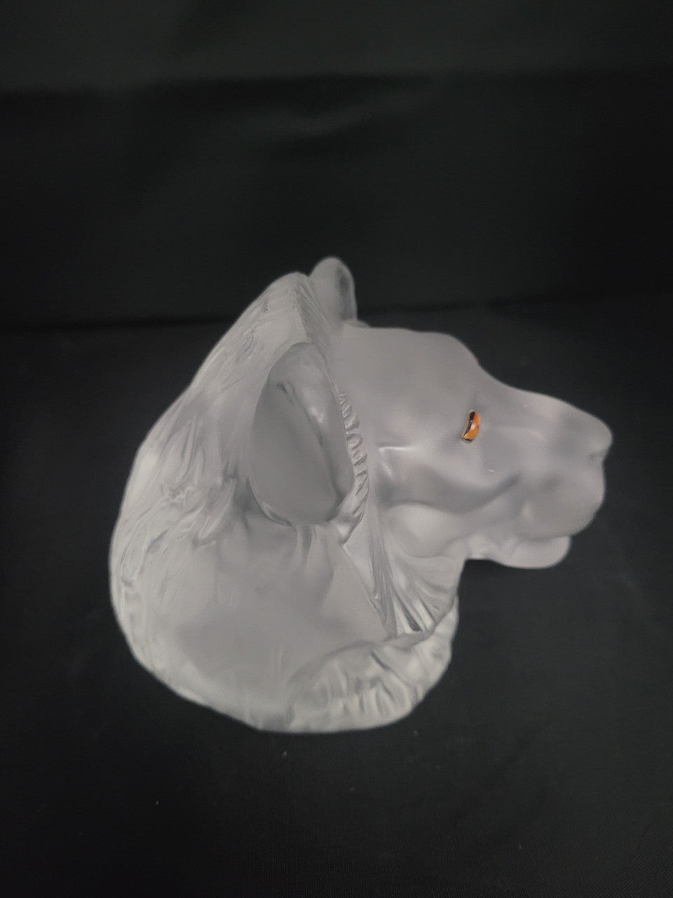 Saint-Louis France Lionhead Paperweight
