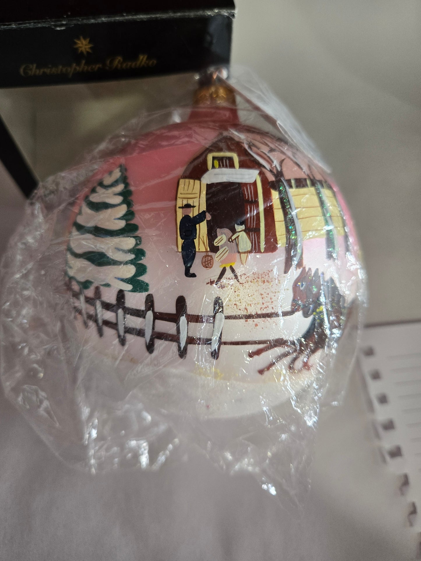 Christopher Radko "Country Holiday" Ornament