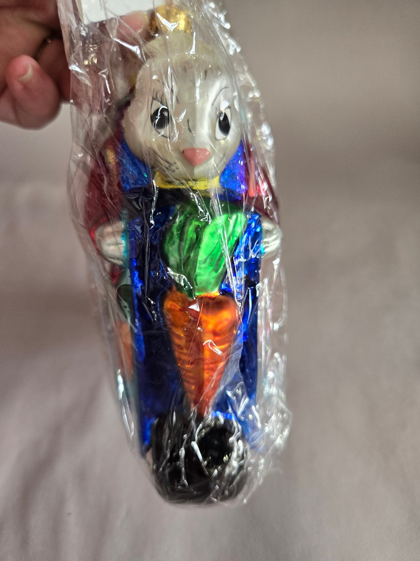 Christopher Radko Bunny Eggspress Ornament