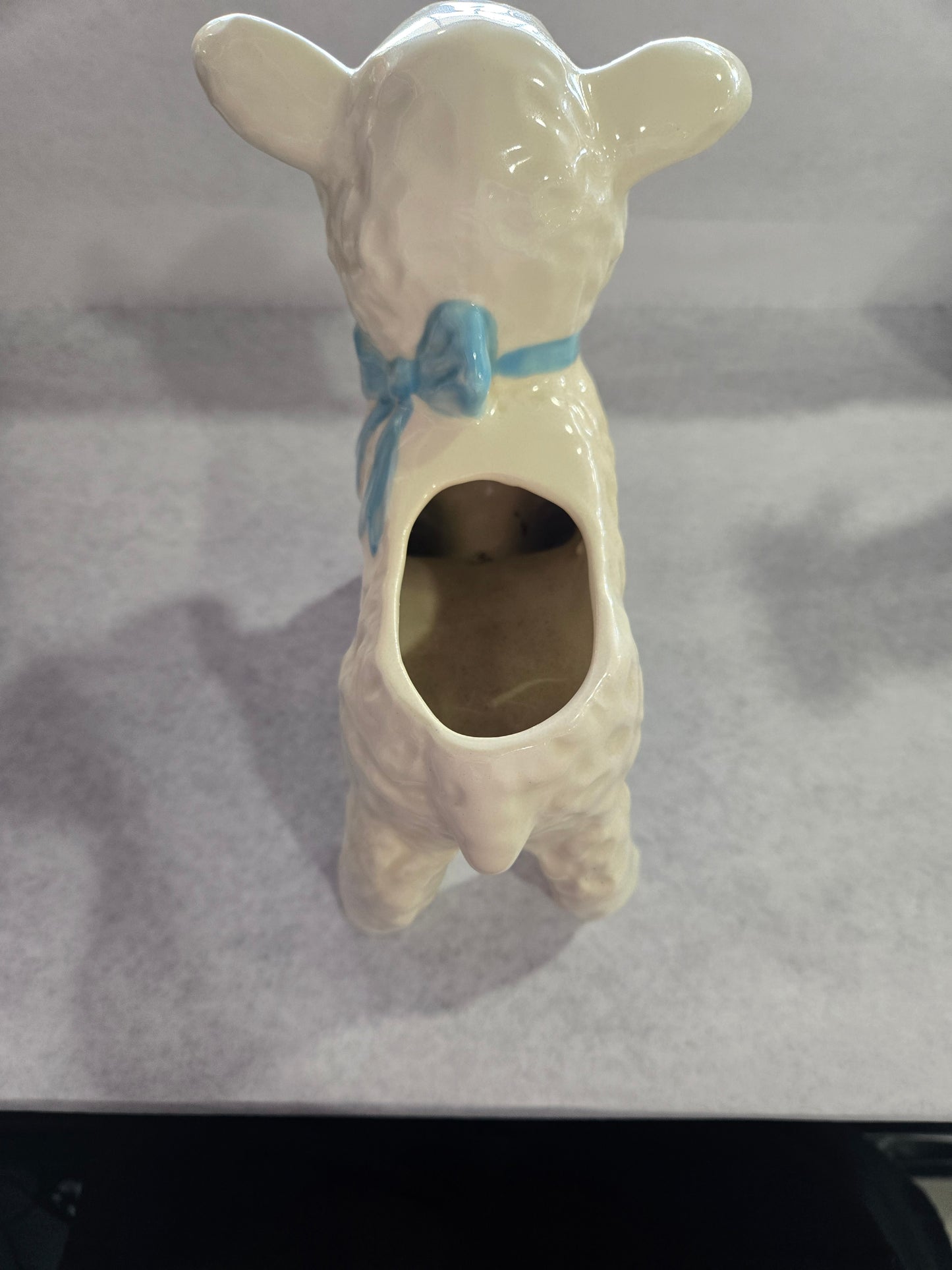 Vintage Hull Pottery Lamb Planter