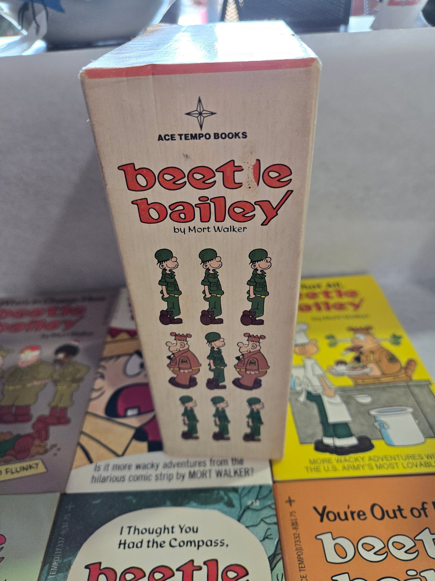 1982 "Beetle Bailey" 6 Book Set