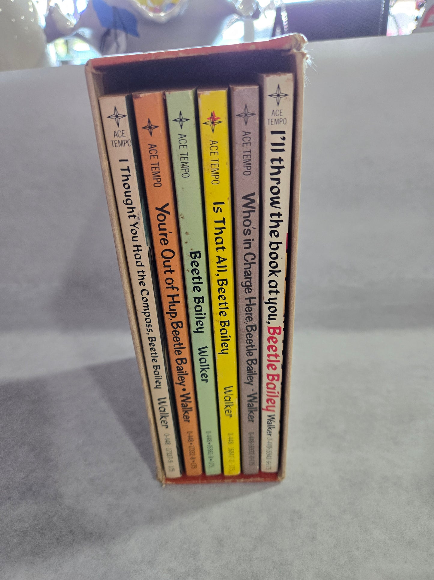1982 "Beetle Bailey" 6 Book Set