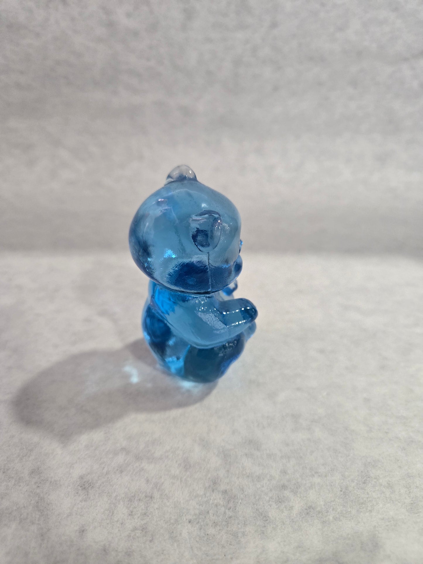 Small Fenton Ice Blue Sitting Bear