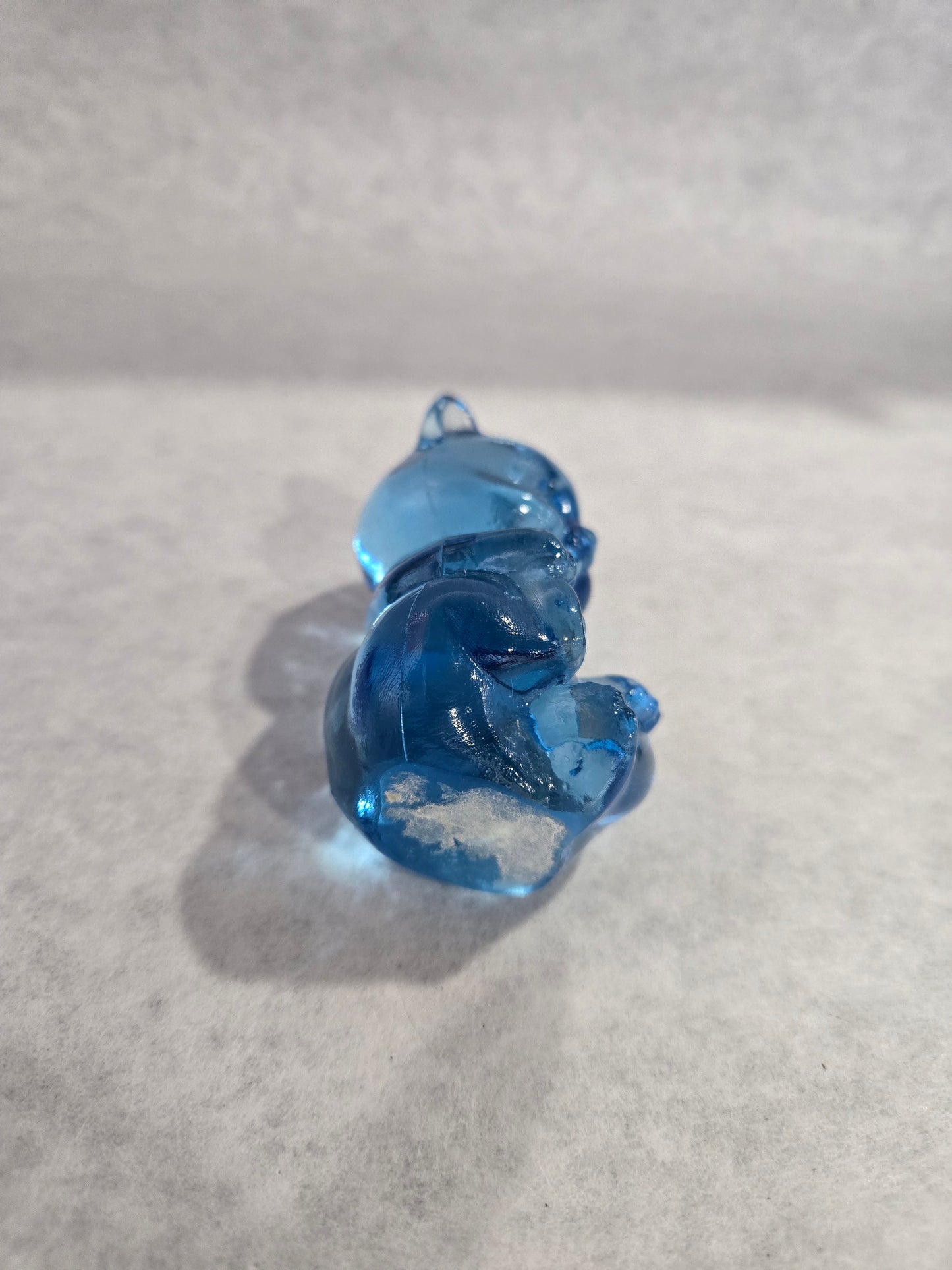 Small Fenton Ice Blue Sitting Bear
