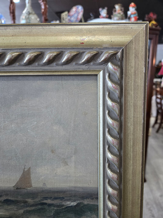 Vintage Coastal Seascape William Fredrick DeHauss