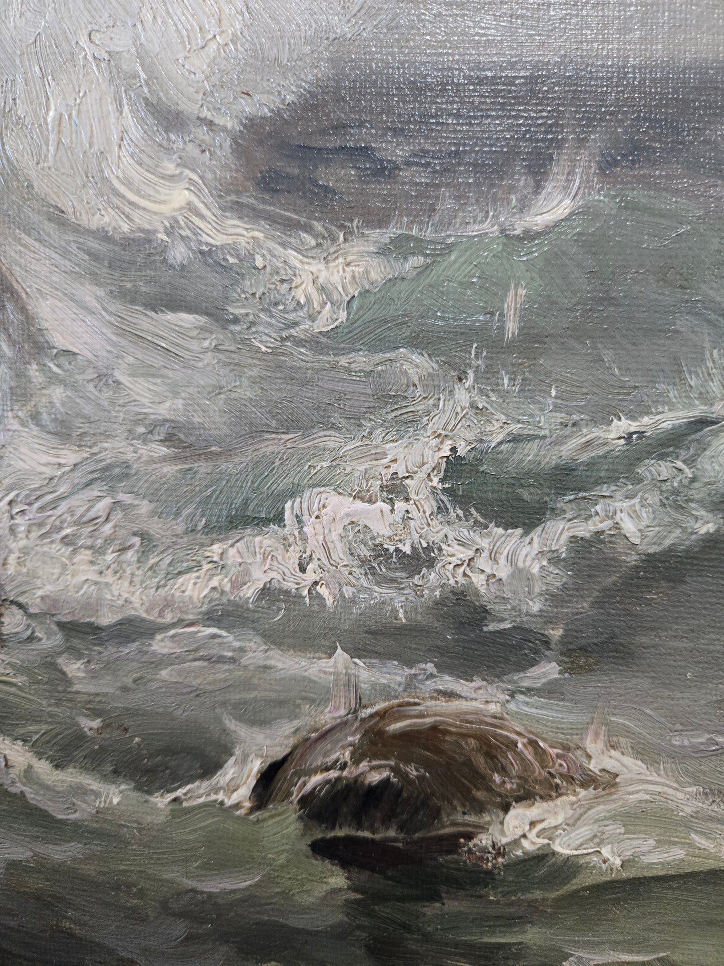 Vintage Coastal Seascape William Fredrick DeHauss