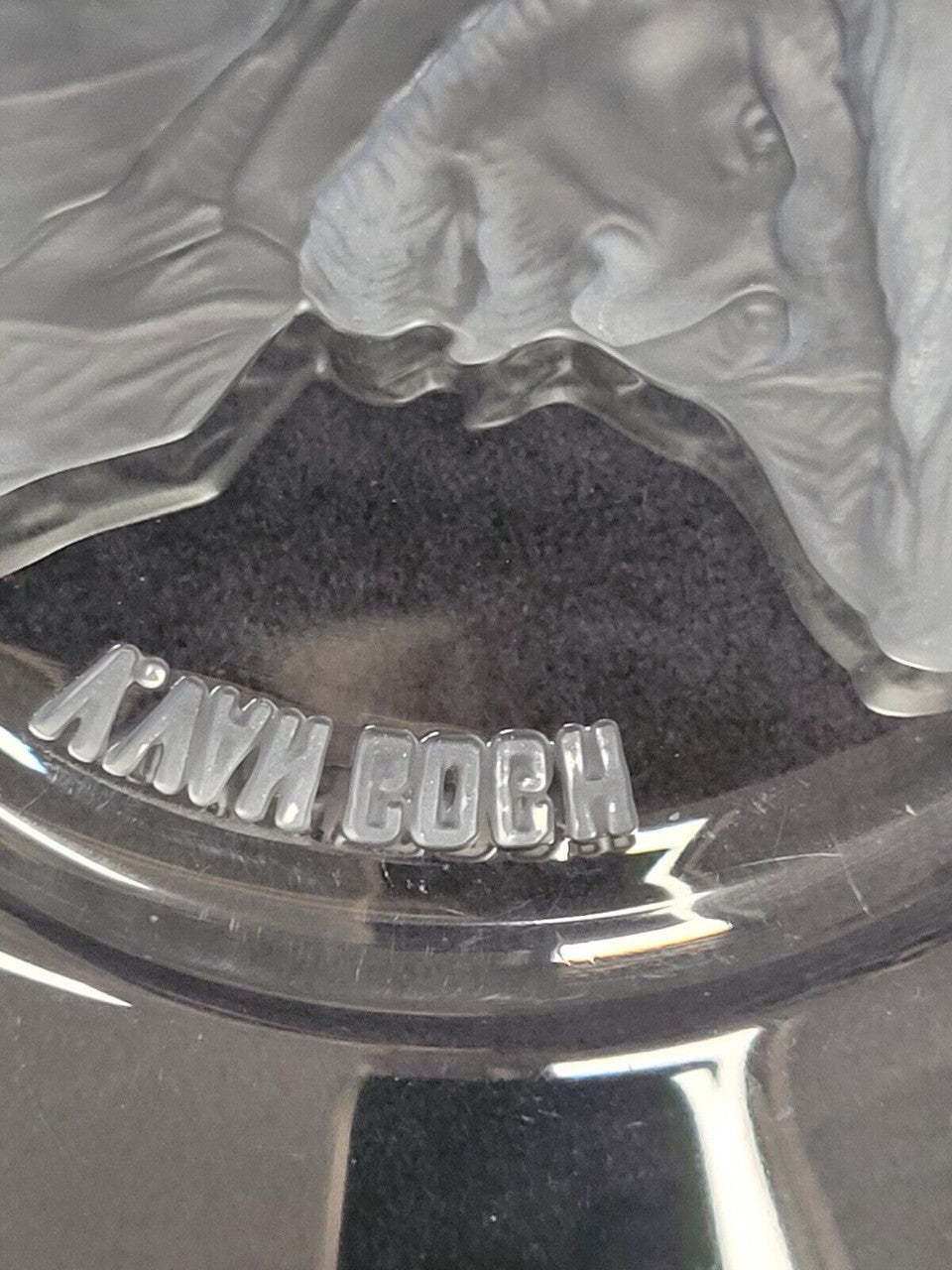 Val St Lambert Van Gogh Plate