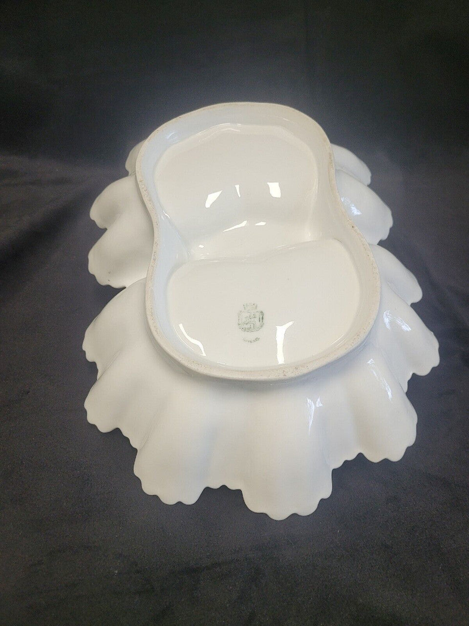 Porcelain Double Sided Serving Dish from Germany
