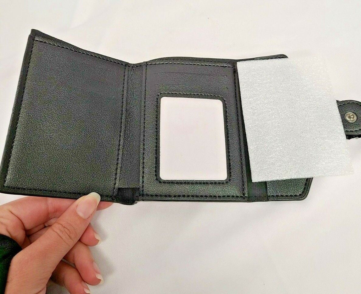 Faux Leather Red Wallet