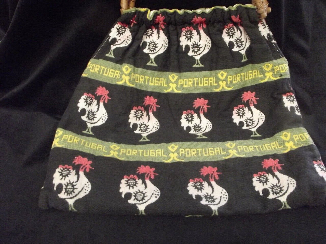 Vintage Portugal Rooster Bag