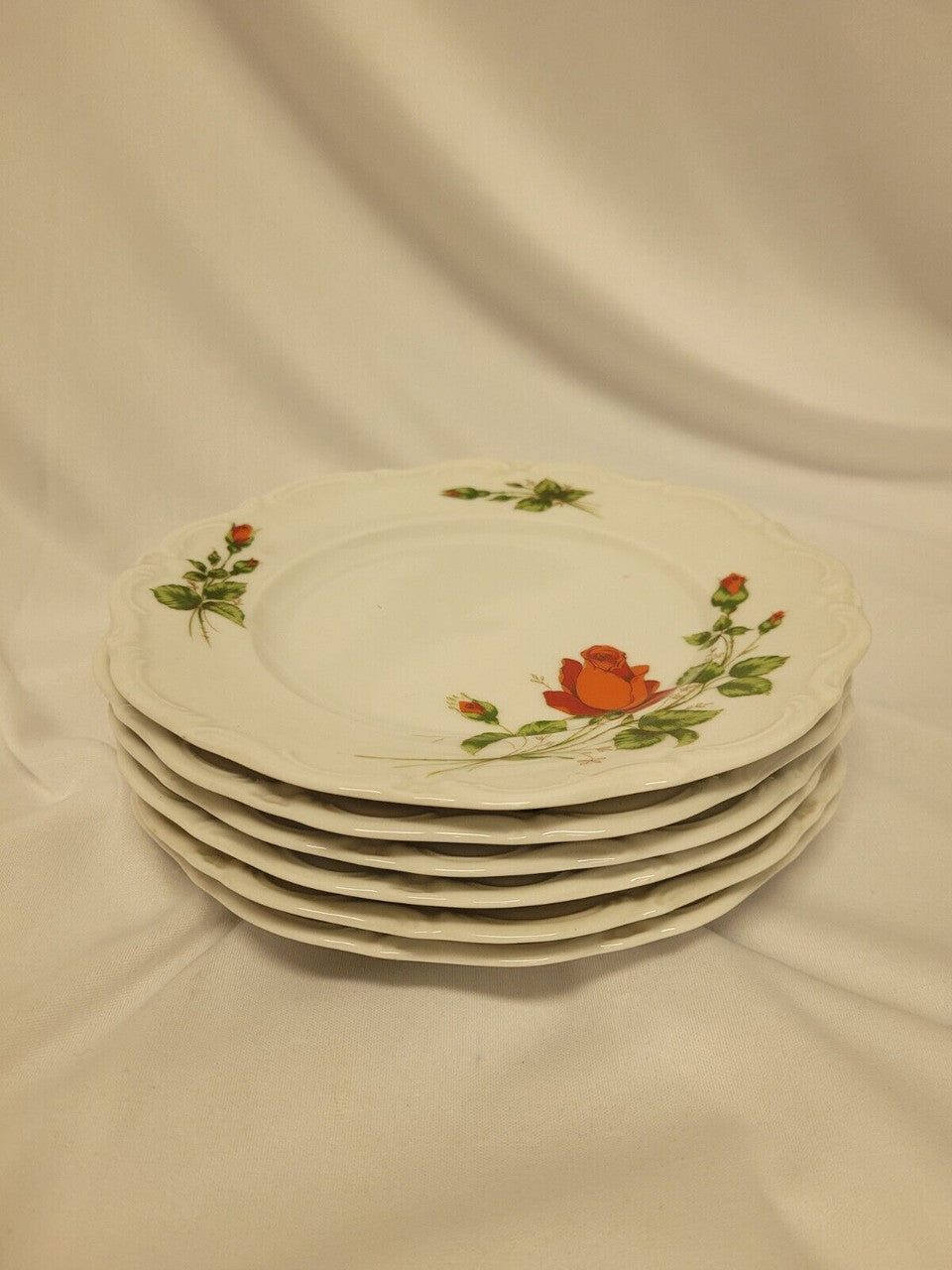 Winterling Red Rose plate