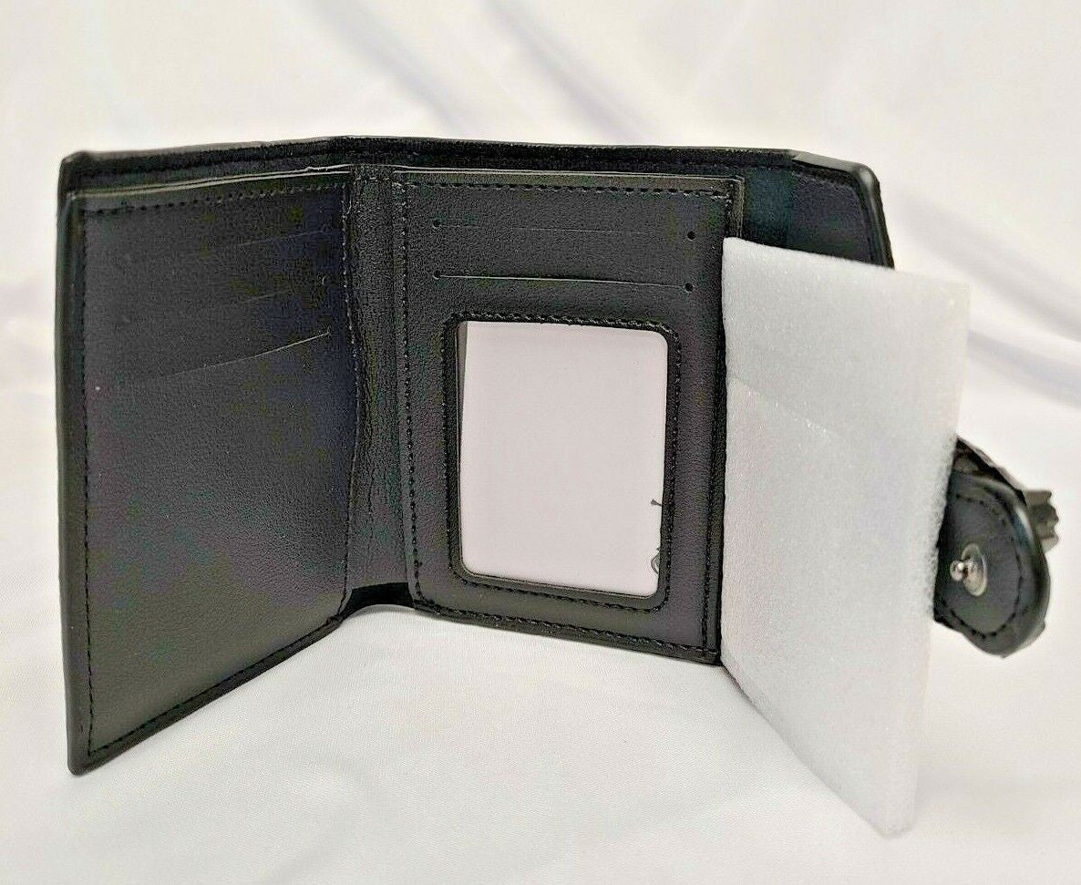 Faux Leather Green Wallet