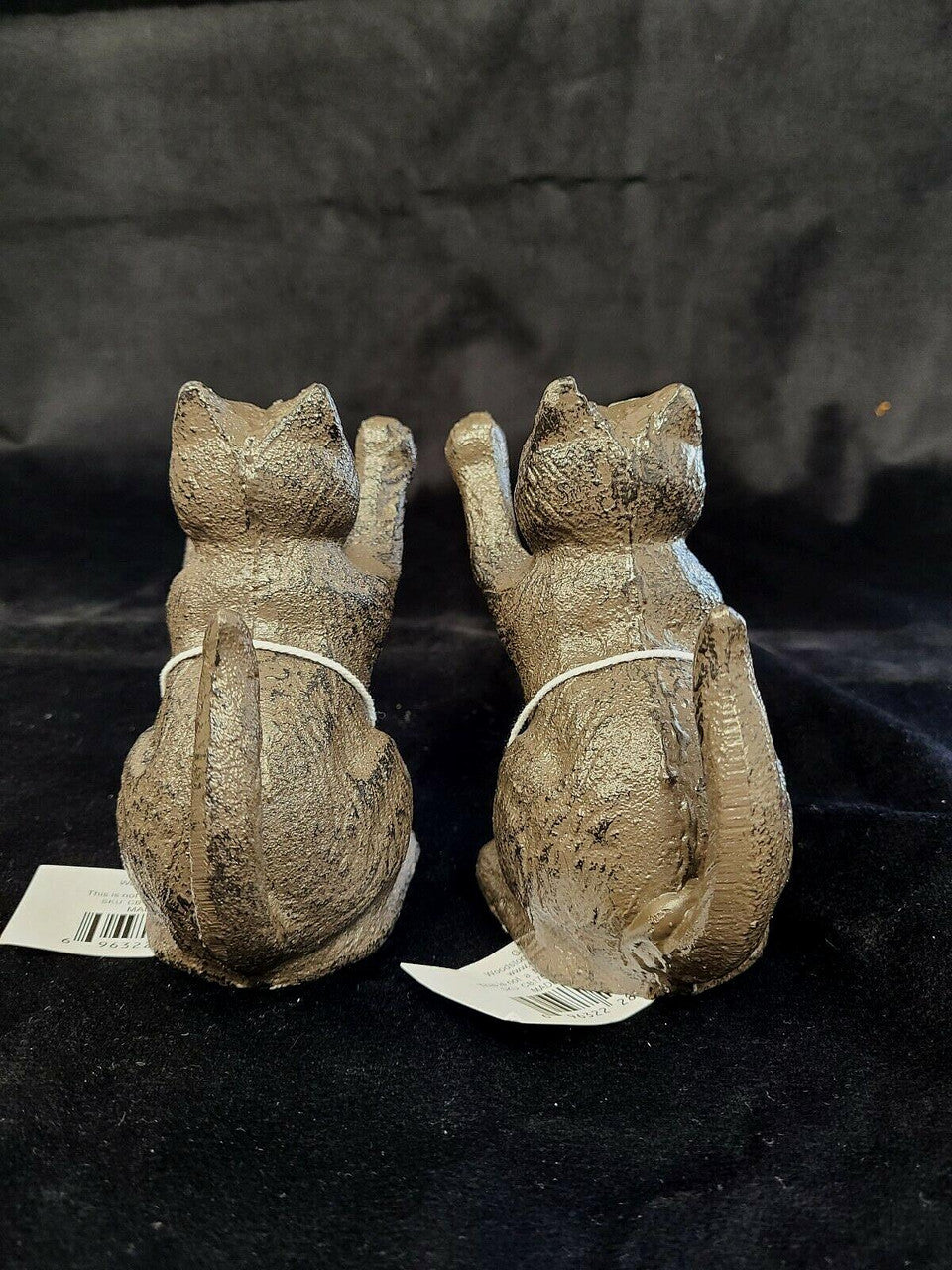 Pair of Ganz Metal Cats