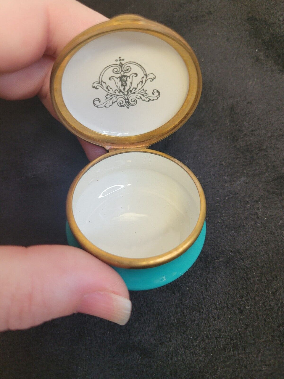 Happy Birthday!- Bilston and Battersea Trinket Box