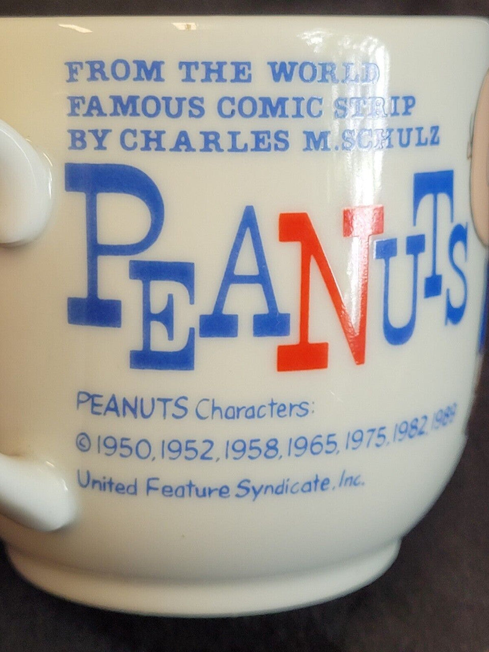 Peanuts mug