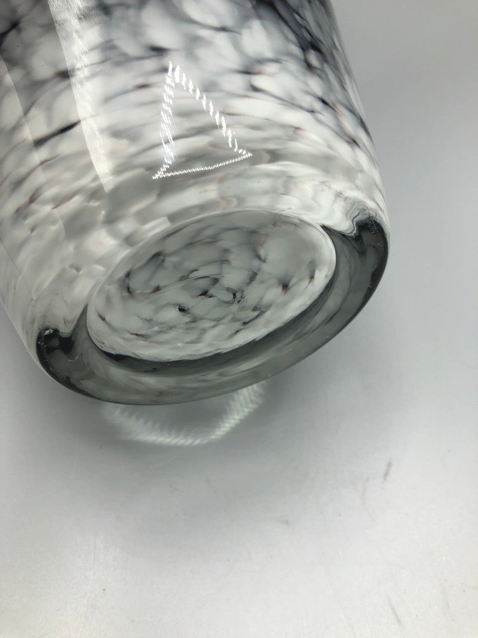 Lovely Amethyst Vase with speckled bottom