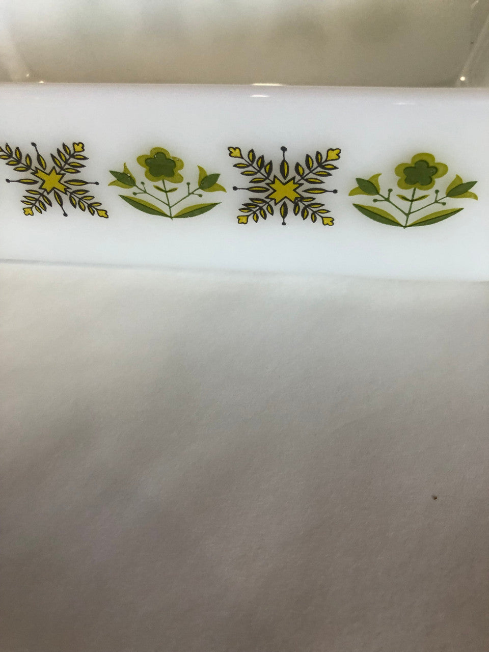 1 quart " King Meadow" Fire King baking dish