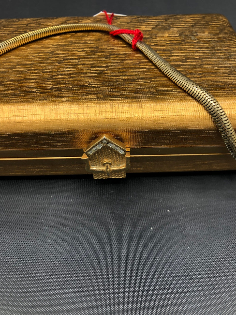 Vintage Gold Metal Purse