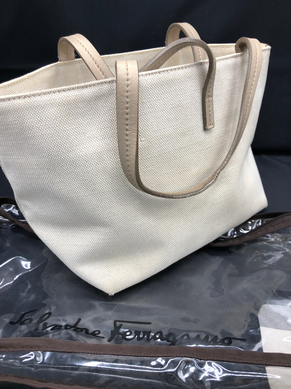 Salvatore Ferragamo Canvas Bag