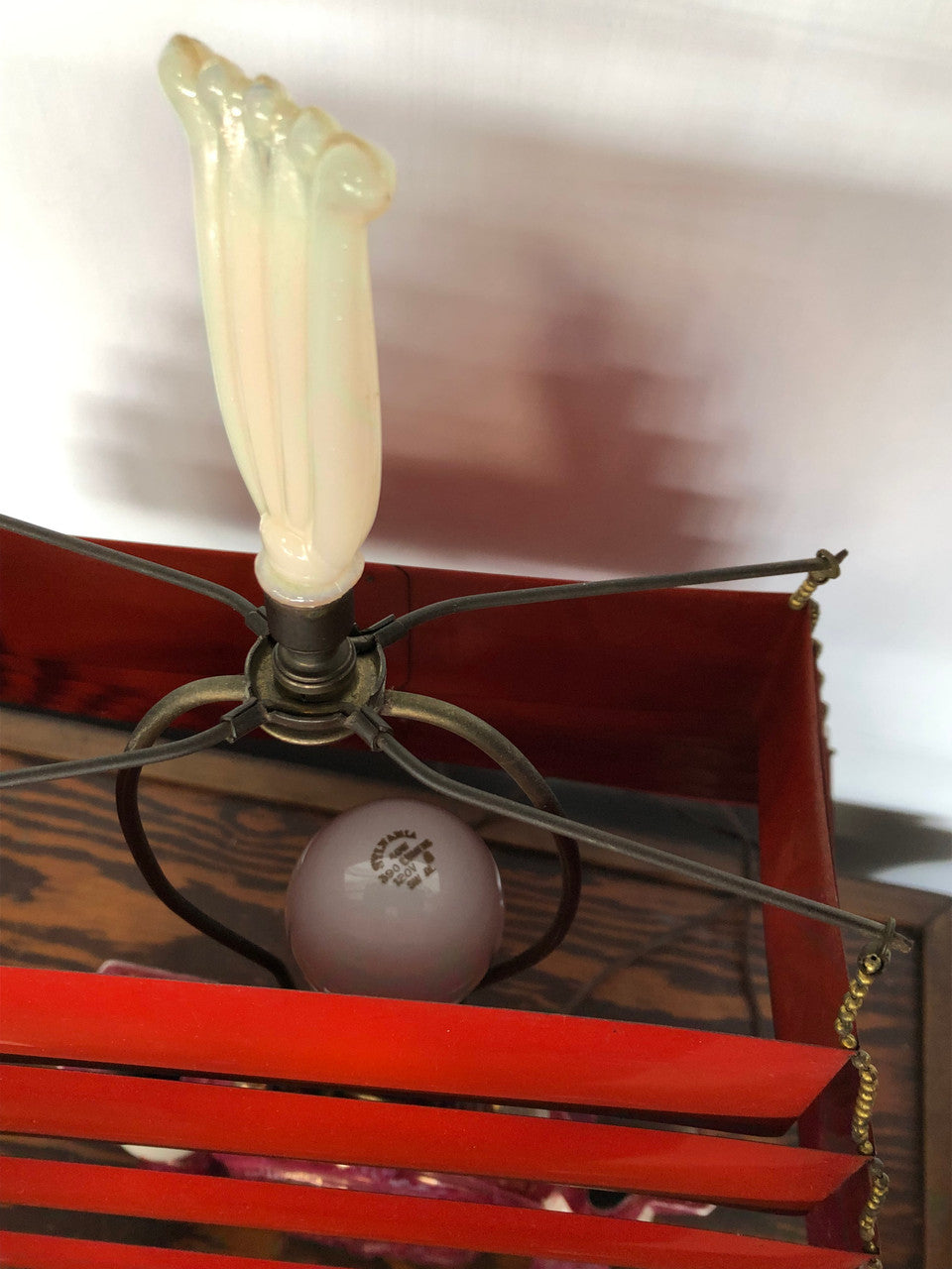 Vintage Lanshire self starting clock lamp