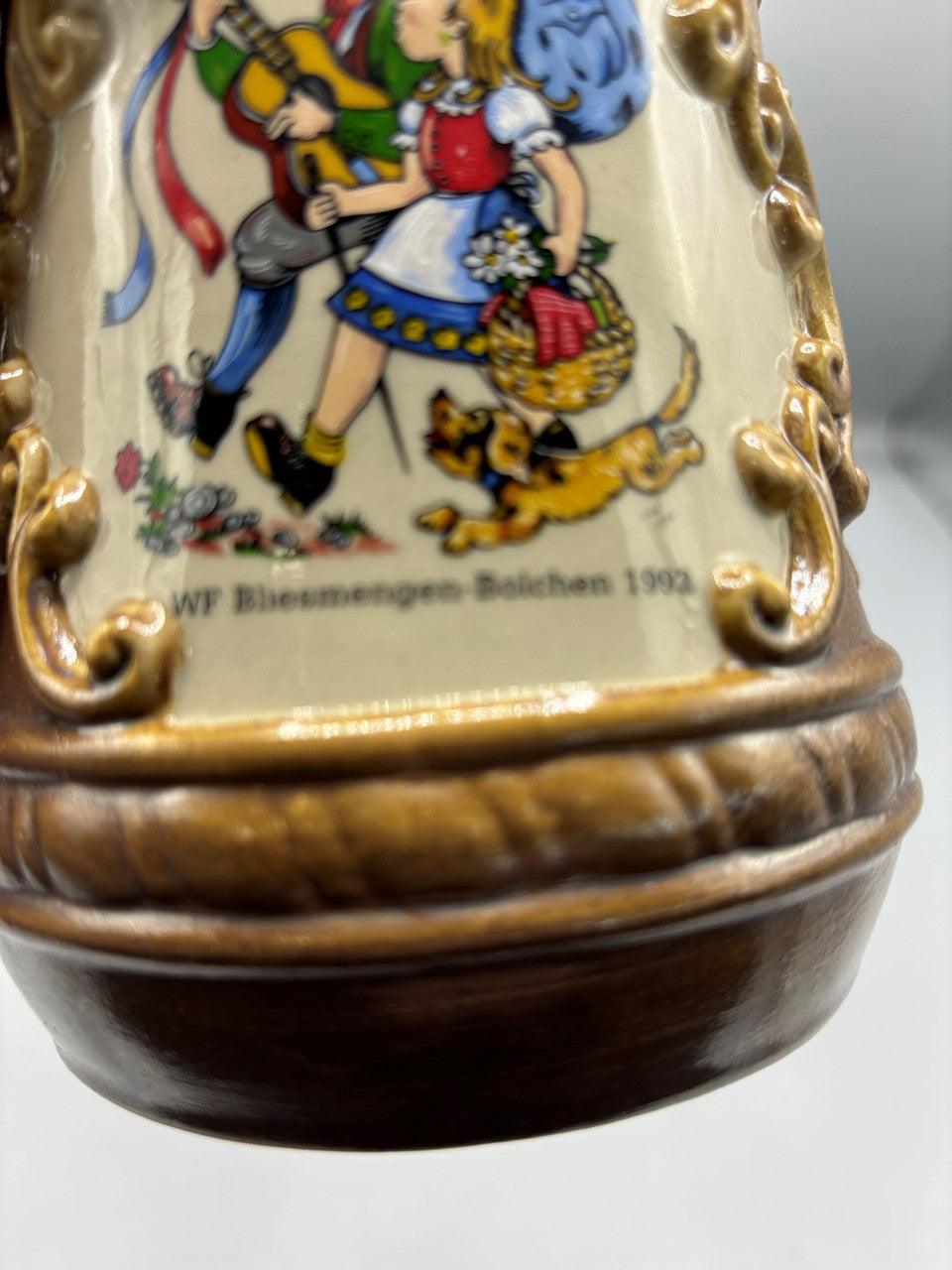 German beer stein