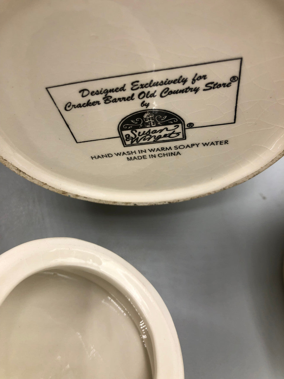 Cracker Barrel Canister Apple Set