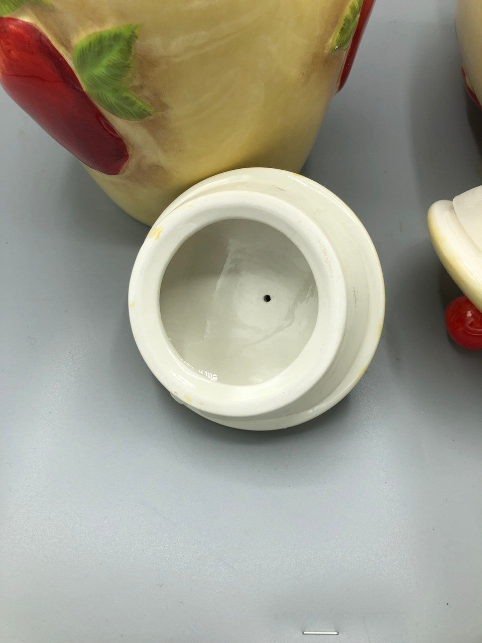 Cracker Barrel Canister Apple Set