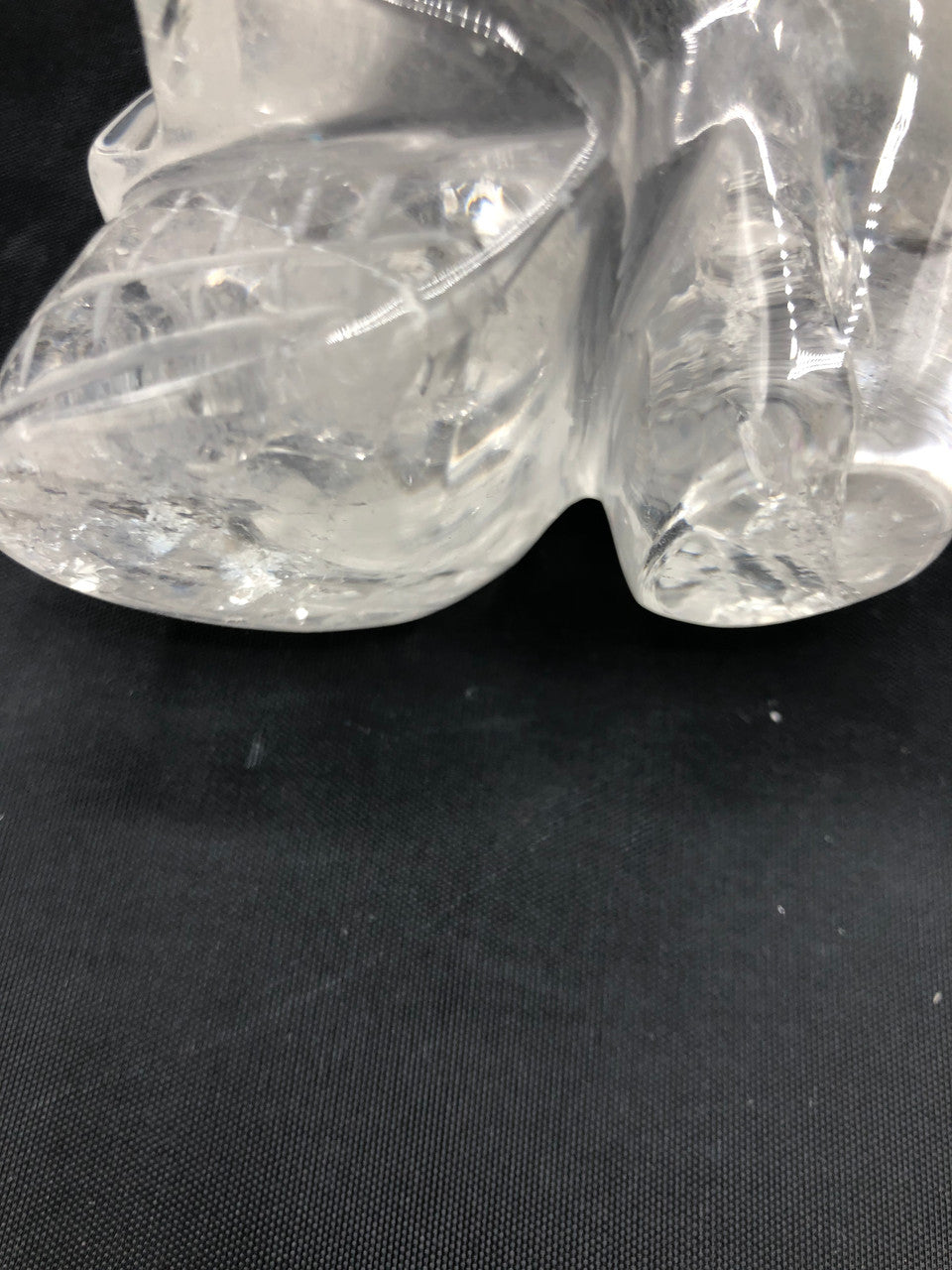 Quartz Crystal Skull Handmade