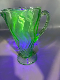 1920 Uranium optic pitcher