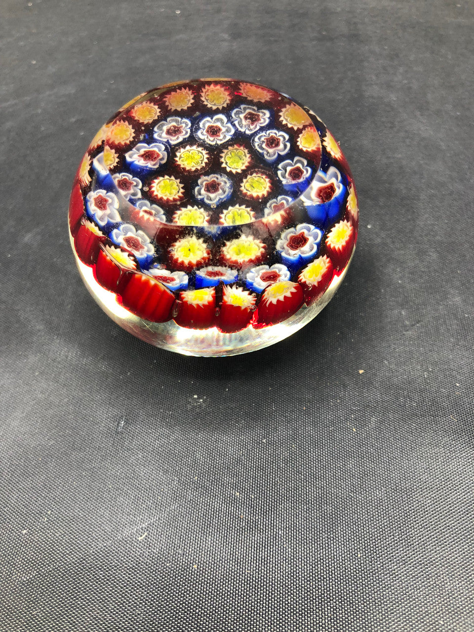 Millefiori paperweight