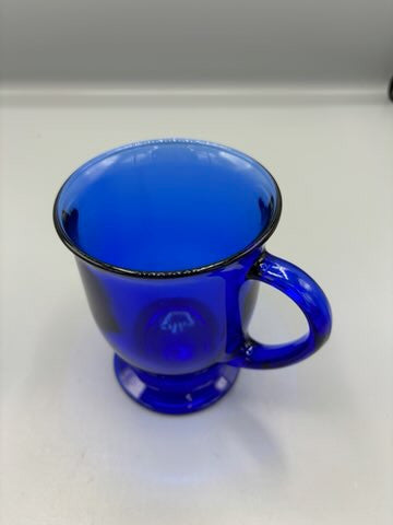 Vintage Anchor Hocking Blue Mug