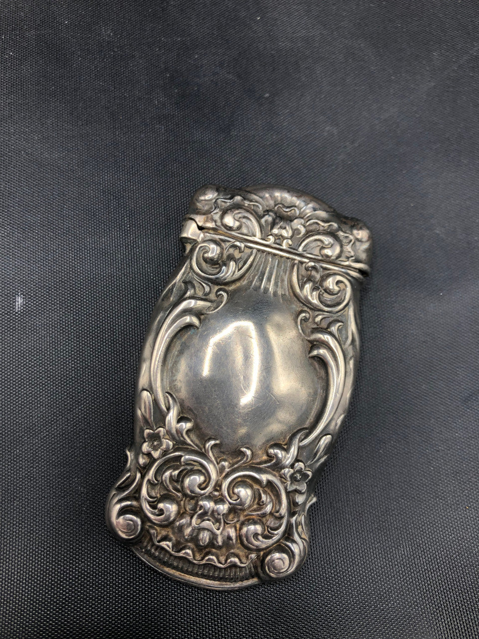 19th Century Sterling Match Safe