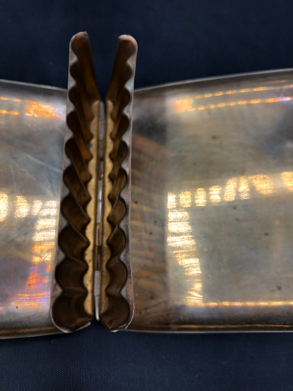 1898 English Sterling Silver Cigarette Case
