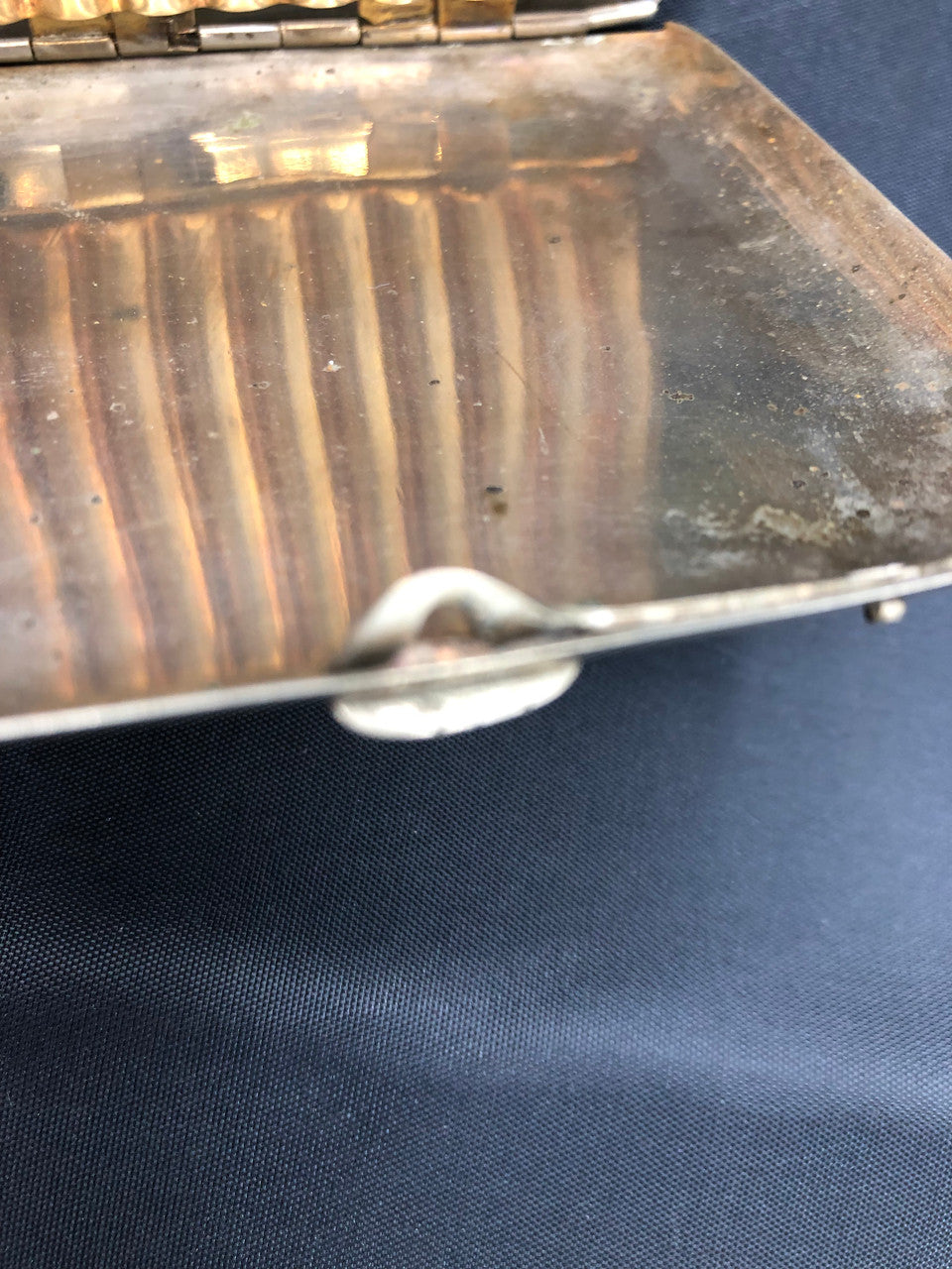 1898 English Sterling Silver Cigarette Case