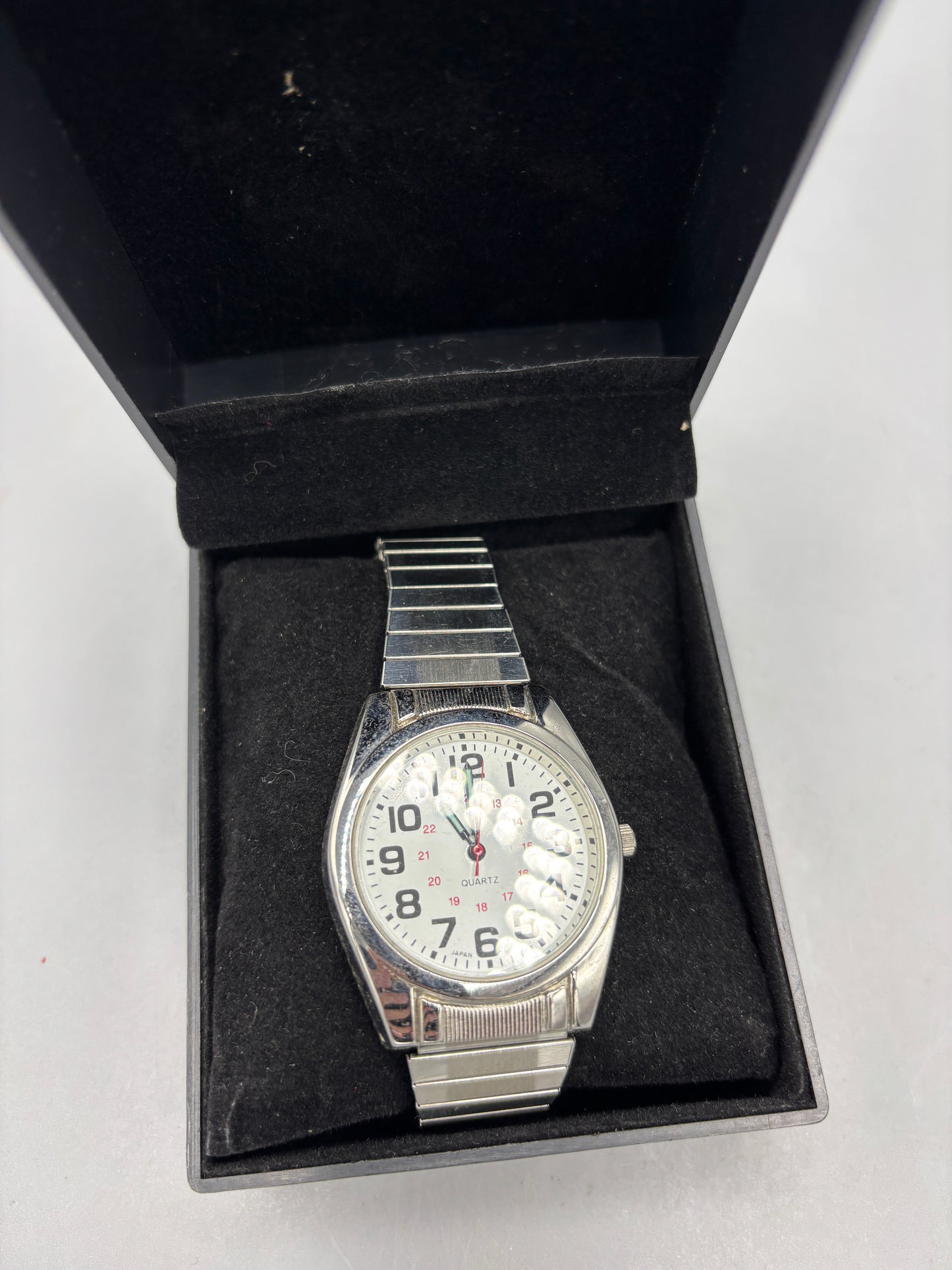 Mens Analog Expansion band watch