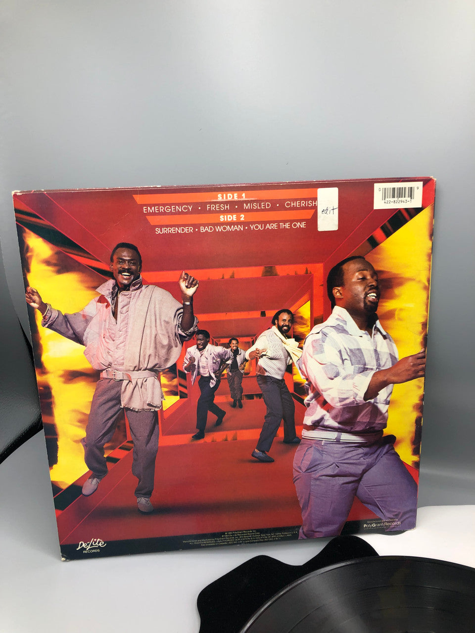 1984 Kool & the Gang Emergency record