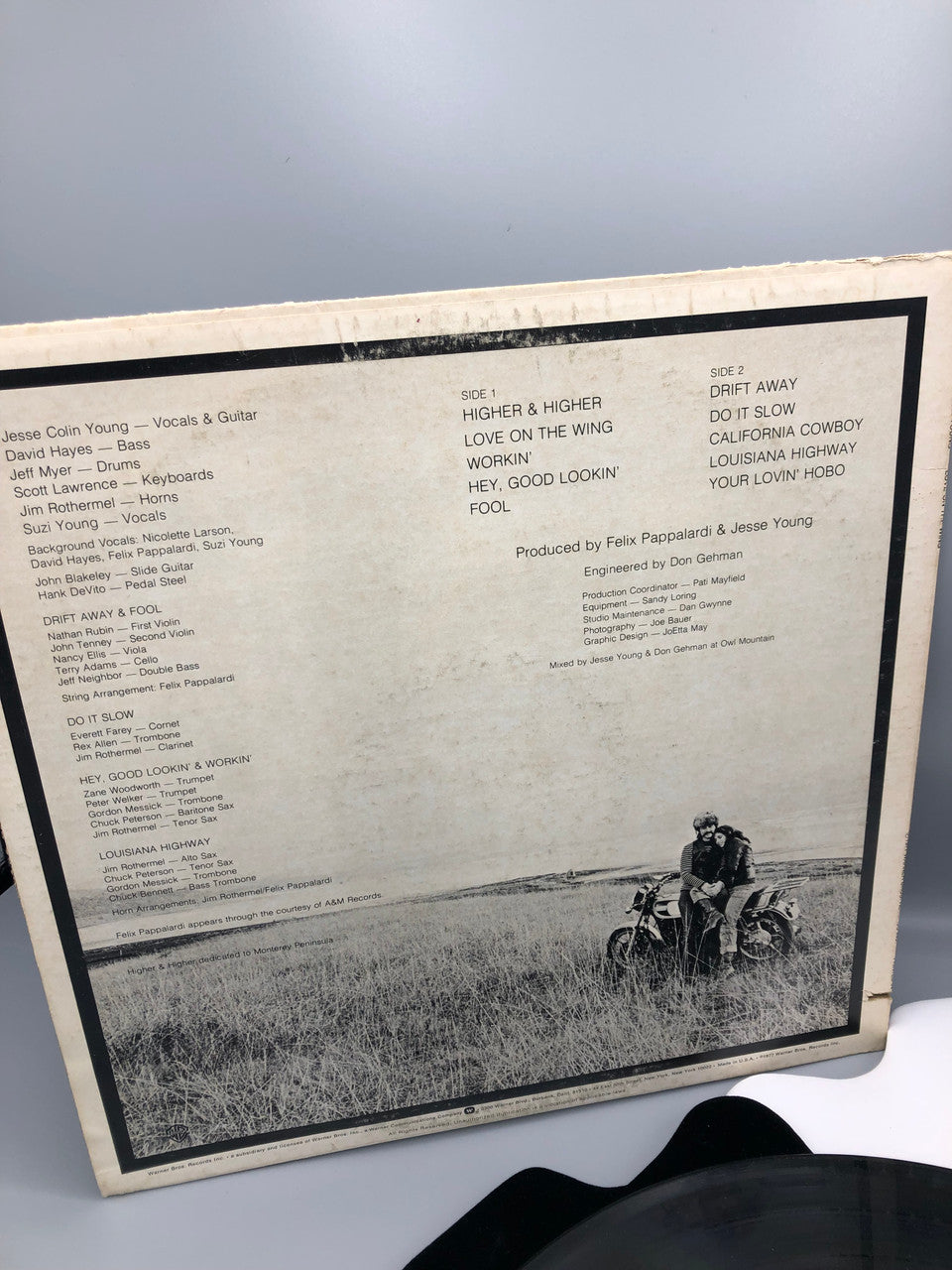 Jesse Colin Young " Love on the Wing"