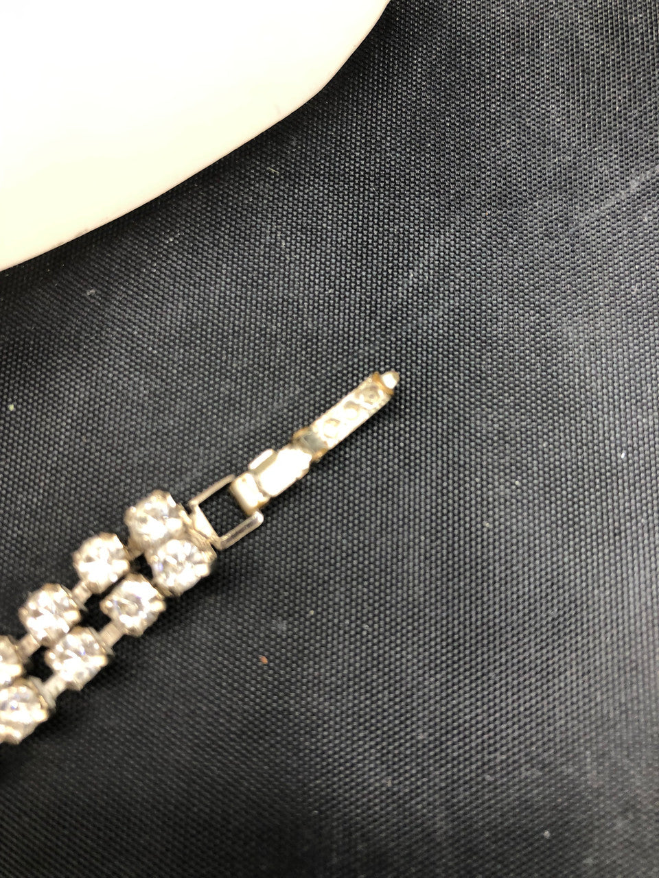 Double beaded Rhinestone bracelet