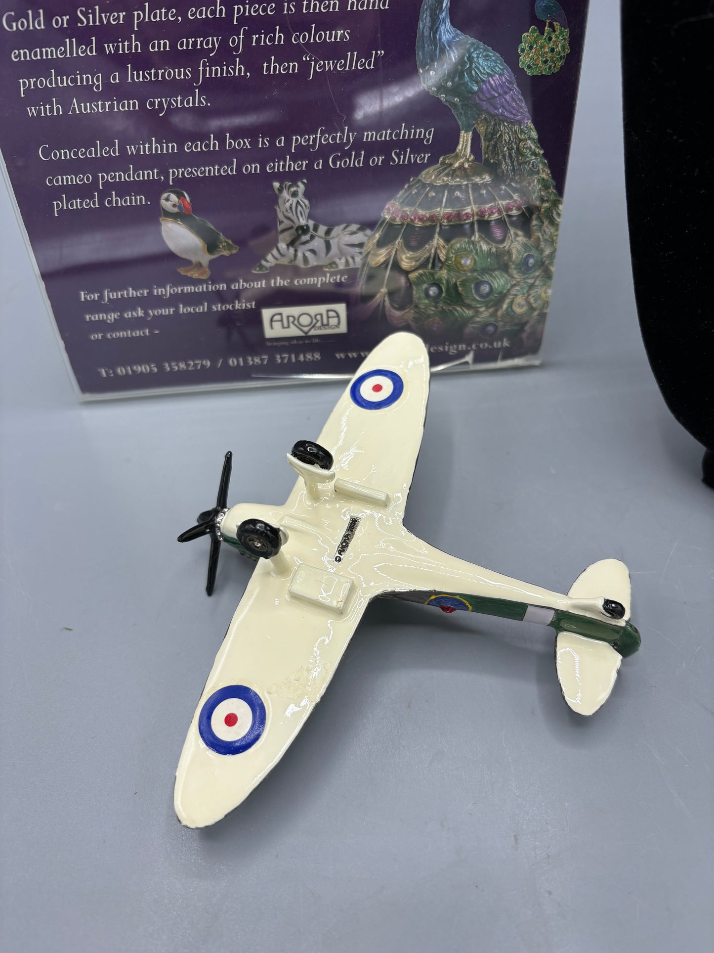 Hidden Treasures Arora Spitfire airplane