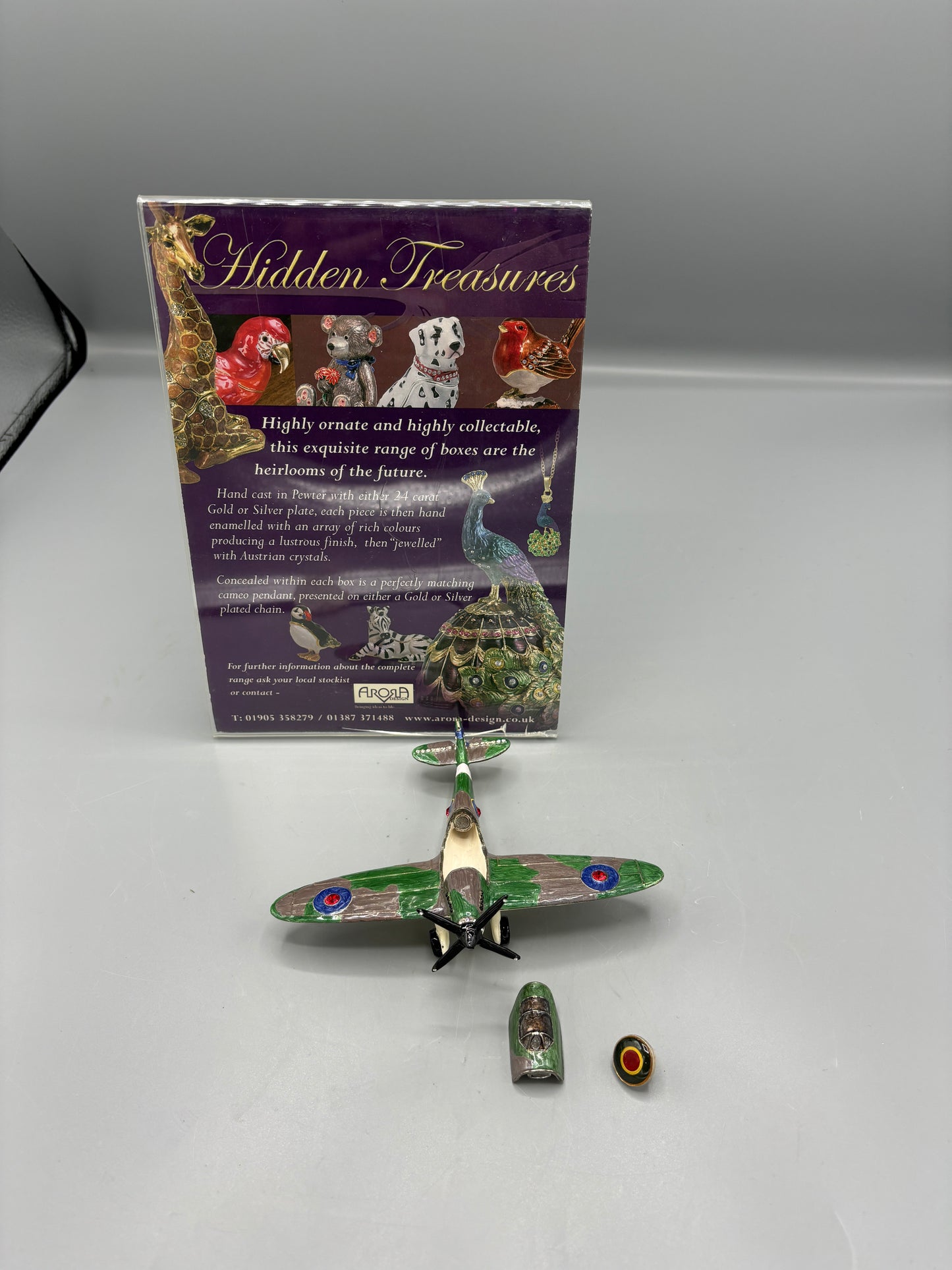 Hidden Treasures Arora Spitfire airplane