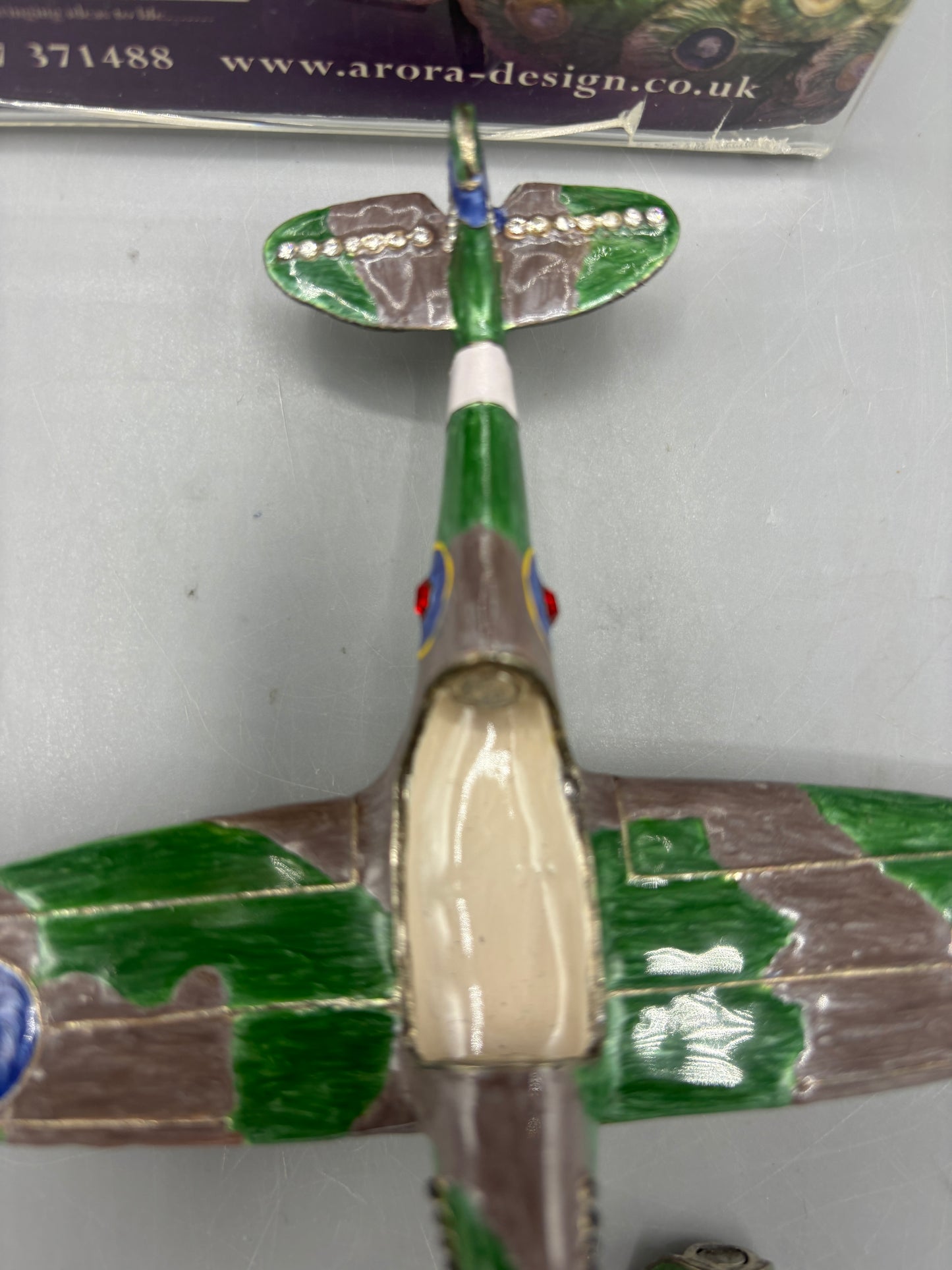 Hidden Treasures Arora Spitfire airplane
