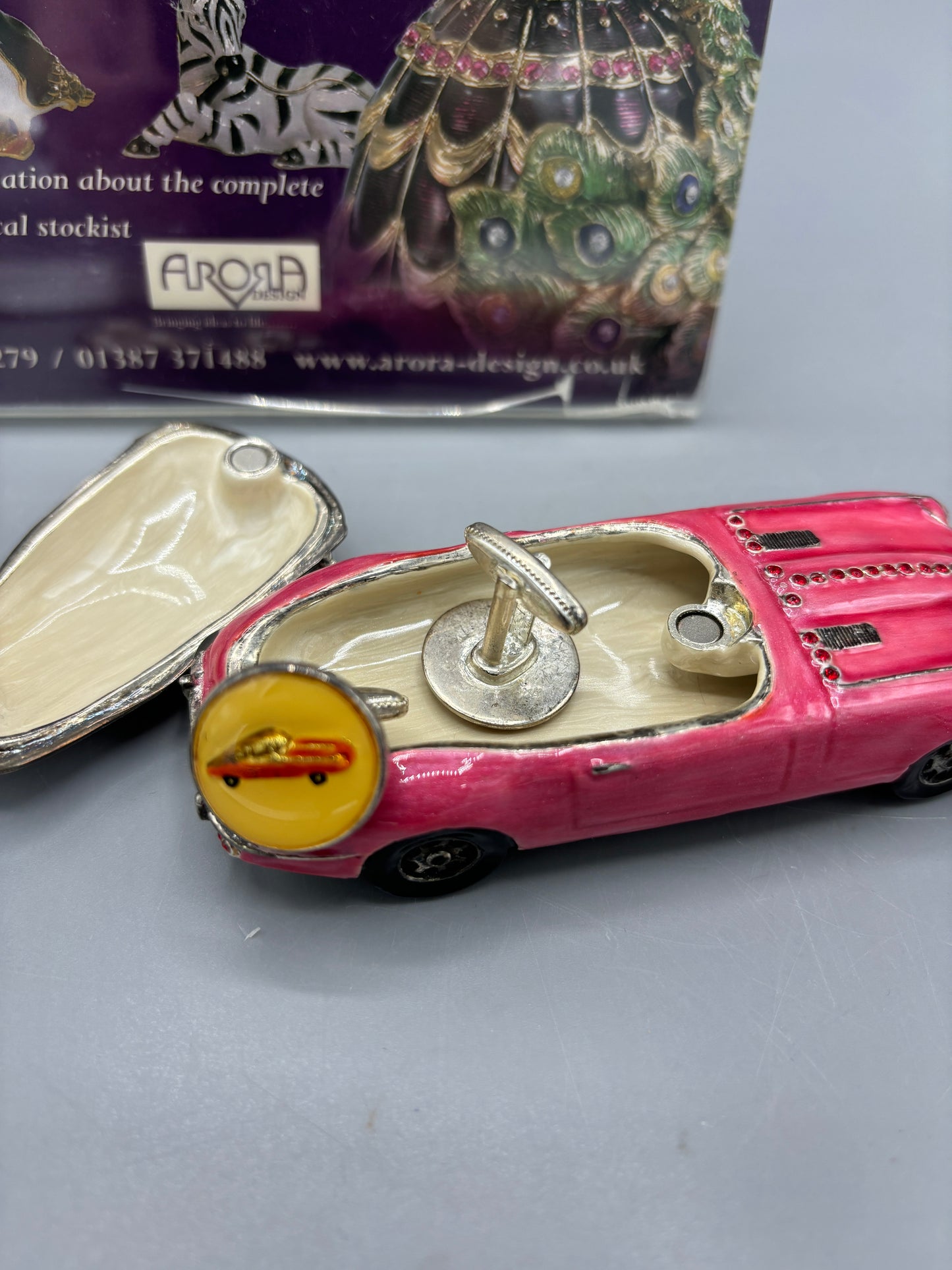 Hidden Treasures Arora Jaguar Cufflinks