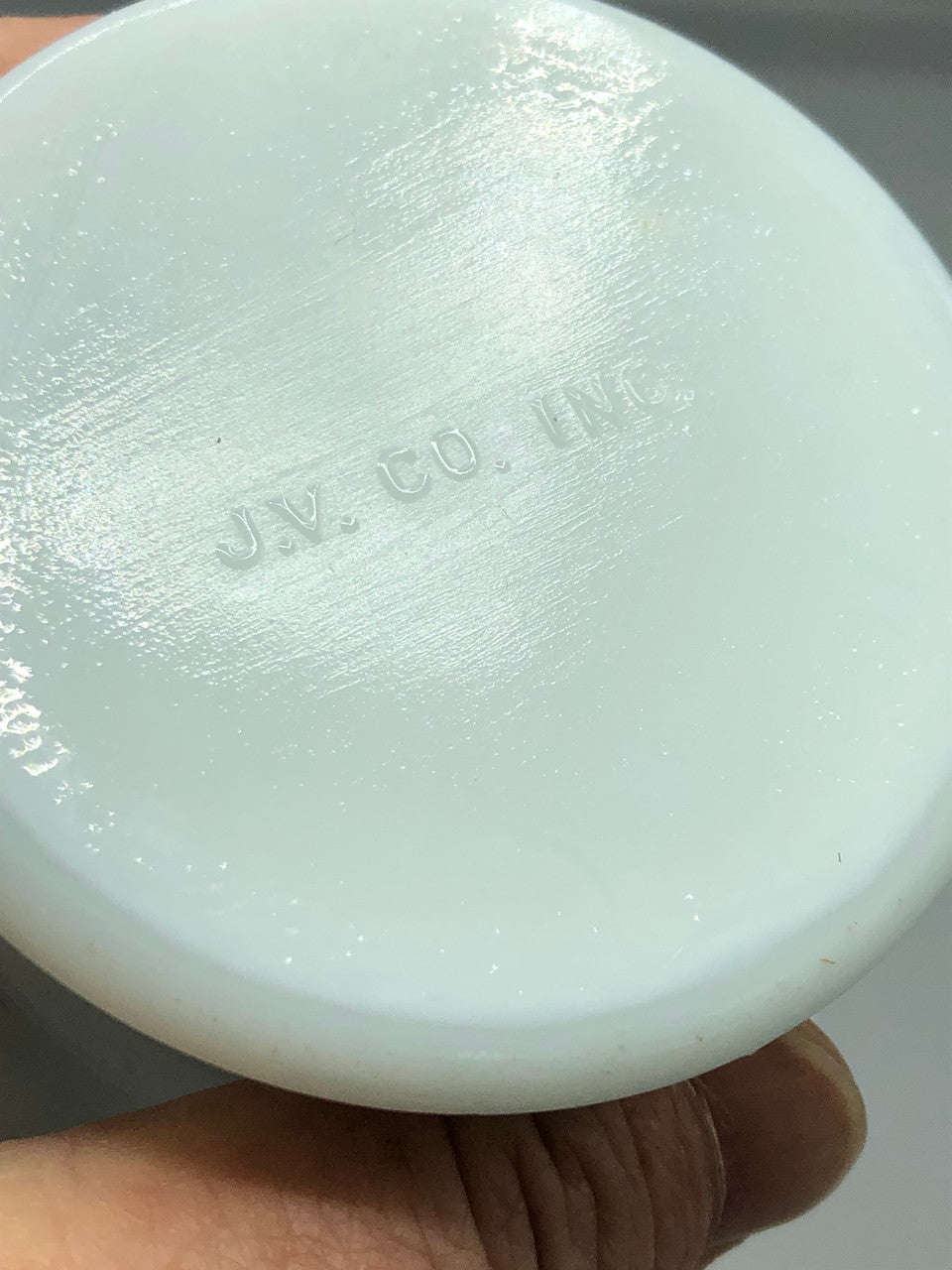 Milk Glass Mortar & Pestal