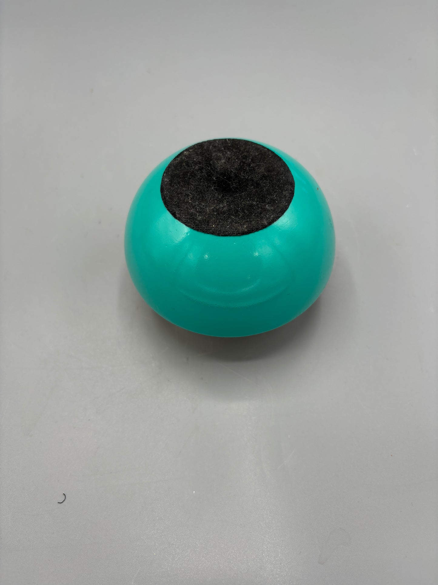 Turquiose wood votive holder