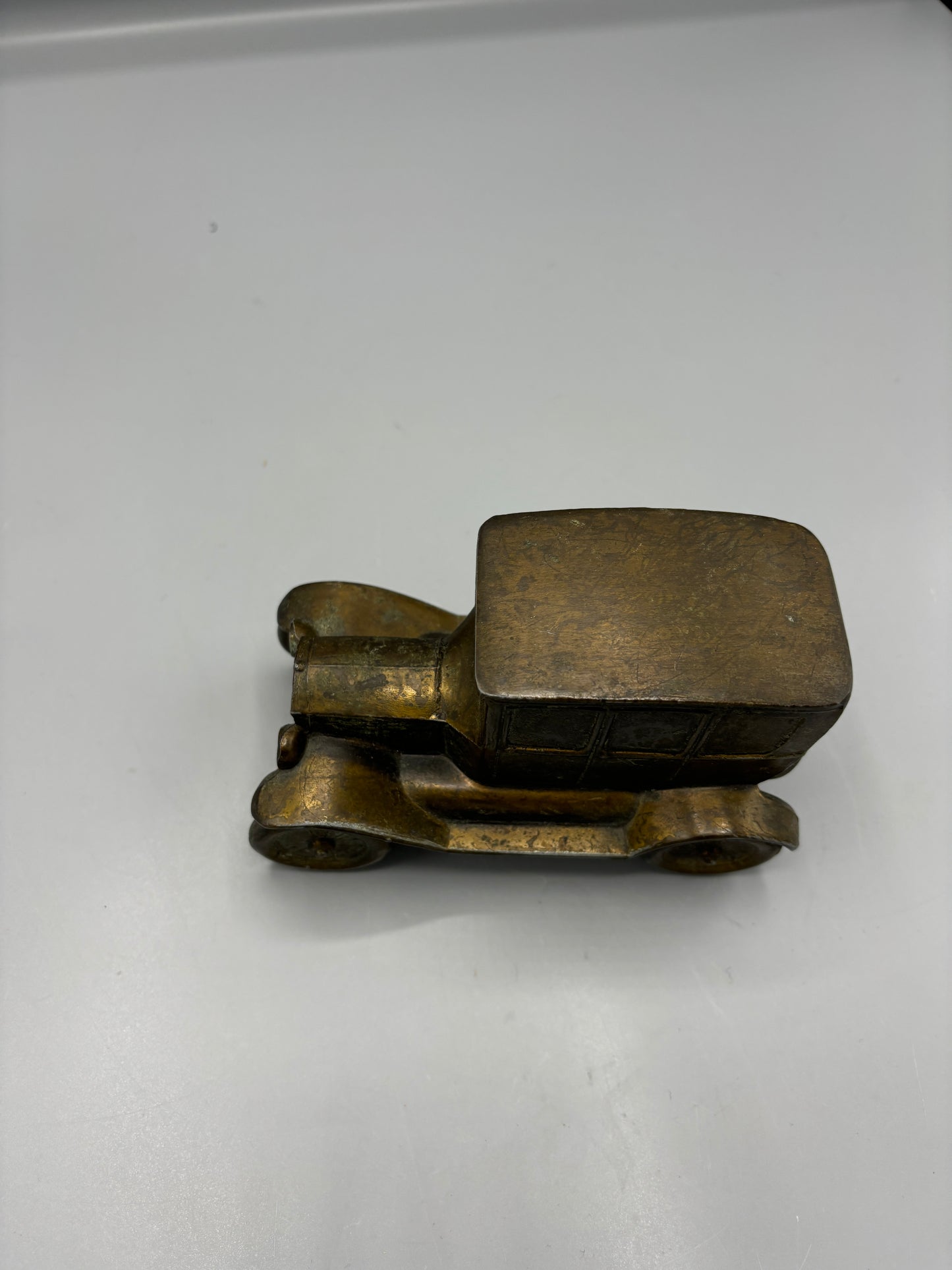 Vintage brass truck