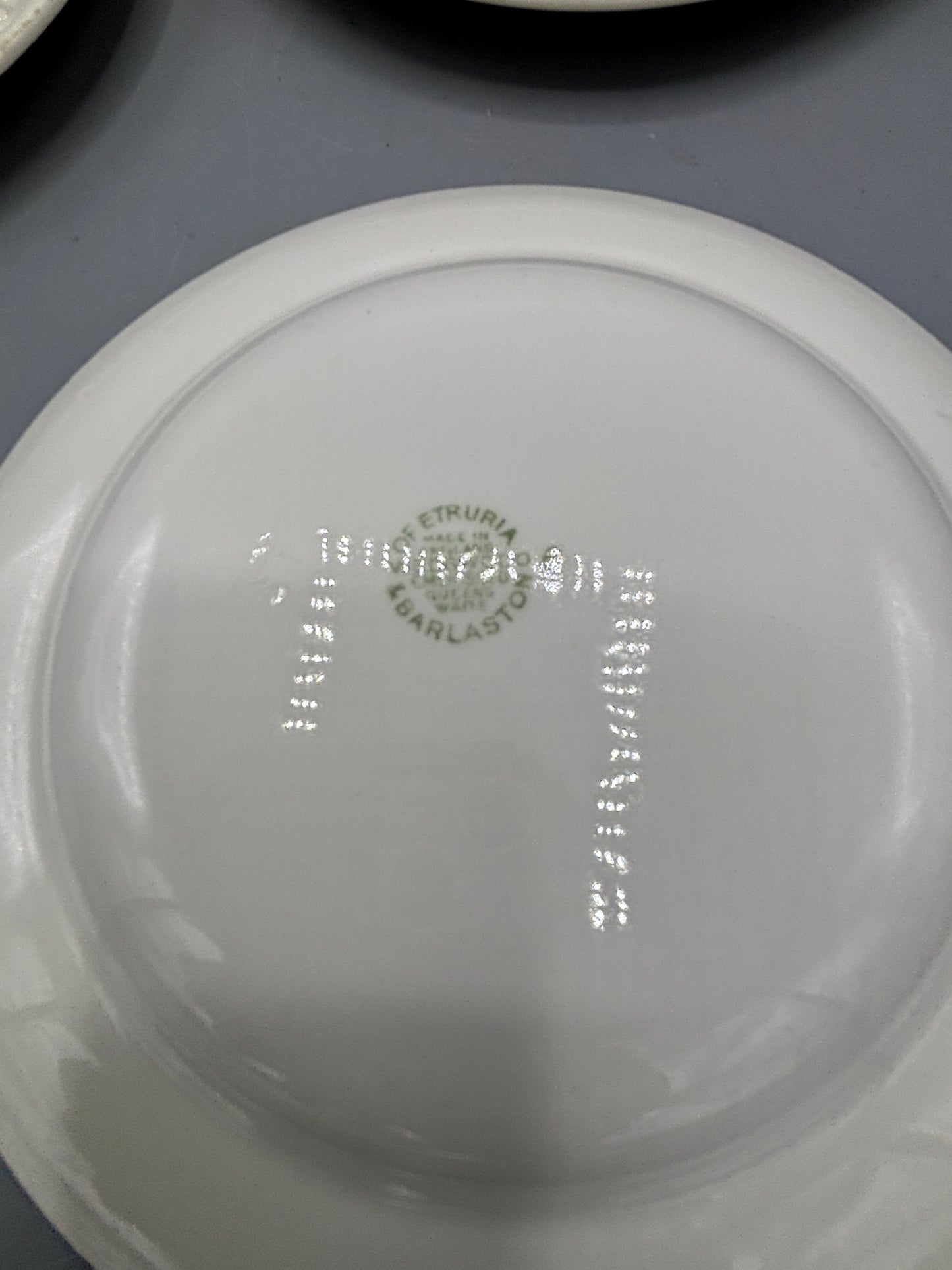 Vintage Wedgewood embossed bread plate