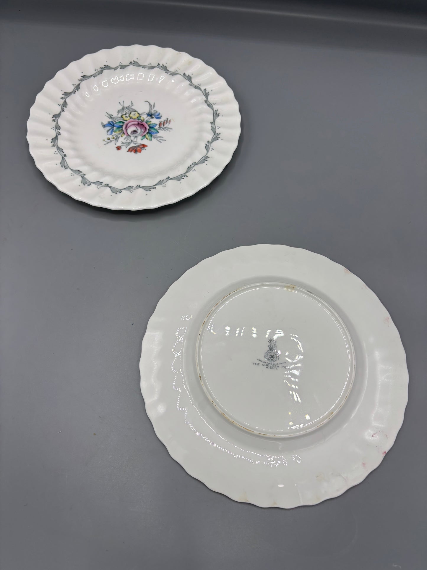 Royal Doulton Chelsea Rose bread plates