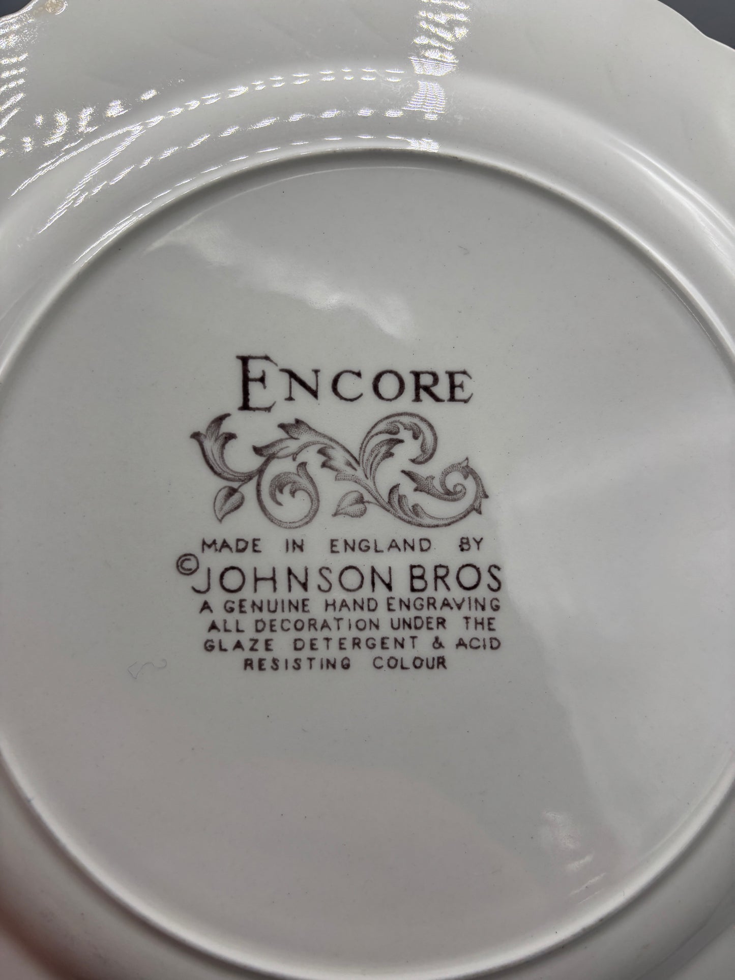 Vintage Johnson Brothers Encore salad plate