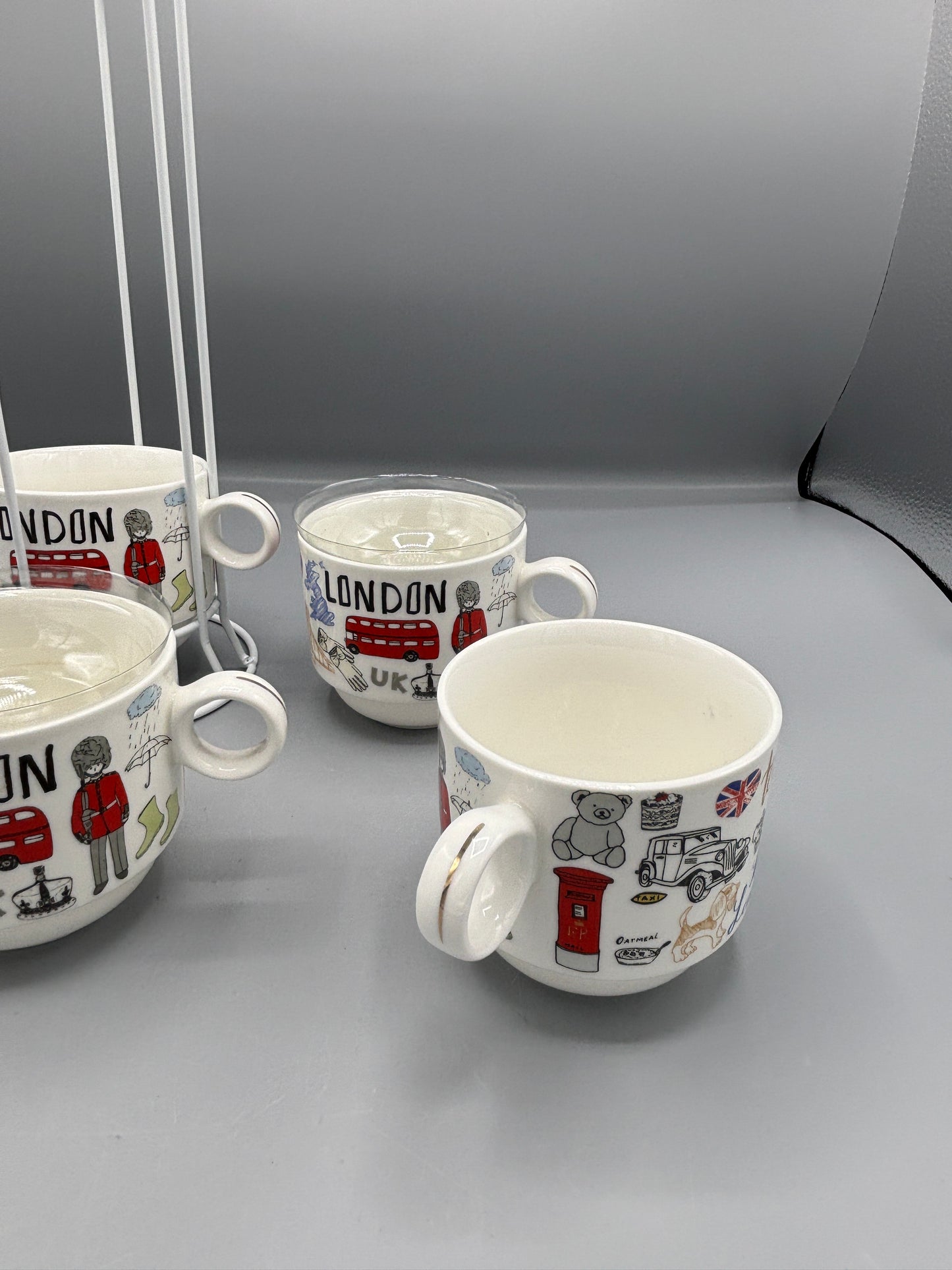 Graces tea ware London stacking cups